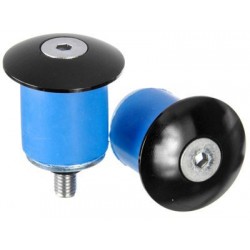 Aluminium Handlebar end plugs black color