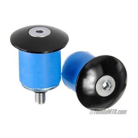 Aluminium Handlebar end plugs multiple colors