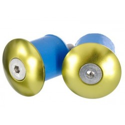 Aluminium Handlebar end plugs multiple colors