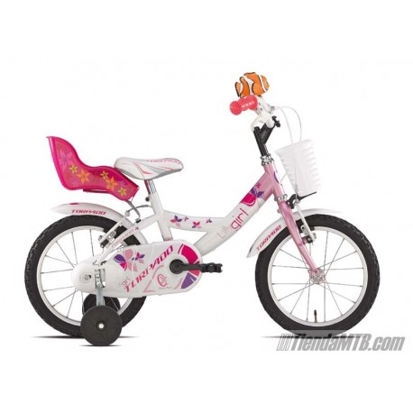 TORPADO T681 LILLY 14" Rosa/Blanca