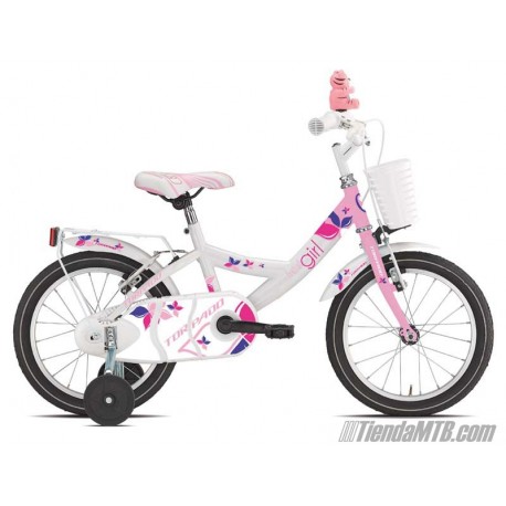 TORPADO T671 TRILLY 16" Rosa/Blanca