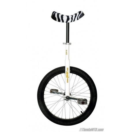 QU-AX Luxus unicycle 20'' white