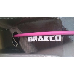 Pink BRAKCO Outer Casing for Gear Cables with teflon 2,2 meters