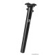 Straight aluminum seatpost 350mm black