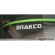 Green BRAKCO Outer Casing for Brake Cables with teflon by meter