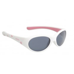 Gafas de sol para niña Alpina Flexxy Girl blanco rosa
