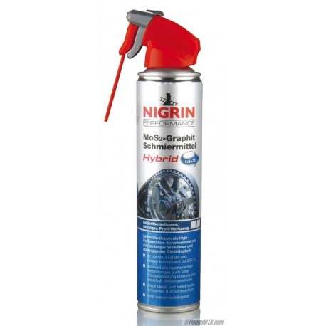 Nigrin long lasting lubricant oil with graphite, MoS2 and WS2