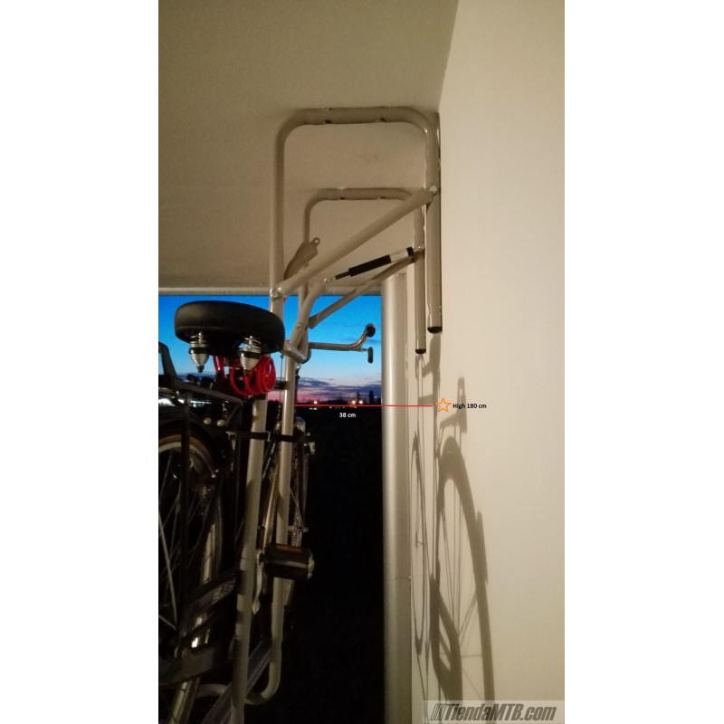 Soporte Pared Peruzzo hasta 3 bicicletas