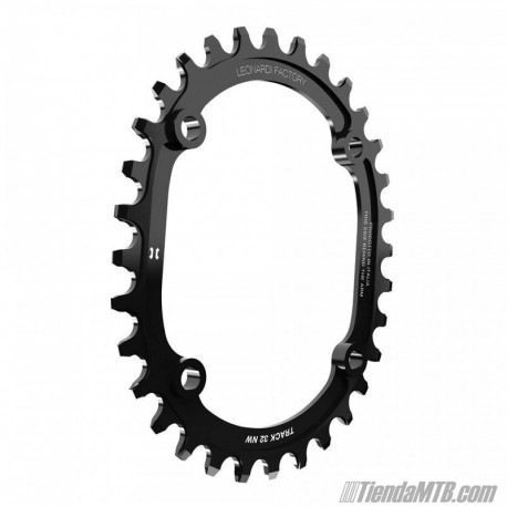 MTB Oval chainring for 1x10spd o 1x11spd Leonardi Factory Track