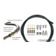 Metallic braided hose for disc brakes 2,5m