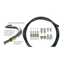 Metallic braided hose for disc brakes 2,5m