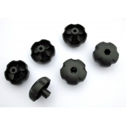 Cabeza para apretar a mano tornillos hexagonales de 8mm (6uds)