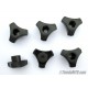 Head for manual tightening 6mm hex head screws (6PCS)