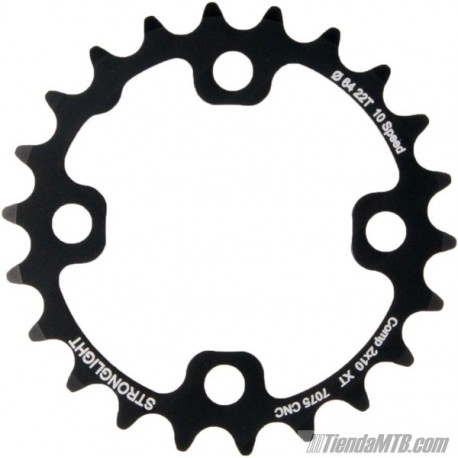 Plato peque o MTB Stronglight 64BCD aluminio TiendaMTB