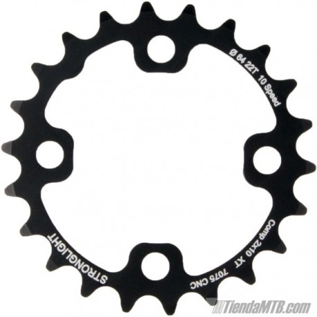 Small chainring for MTB Stronglight 64BCD aluminium