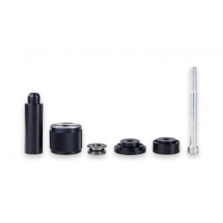 Assembly and extractor tool kit for BB30 bearings
