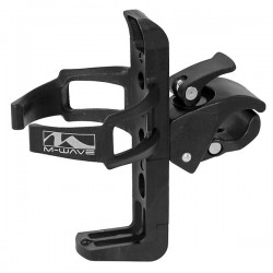 Bottle cage for seatpost, handlebar or frame