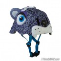 Casco infantil Crazy Safety Leopardo Lila