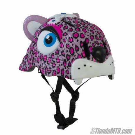 Casco infantil Crazy Safety Gato Rosa