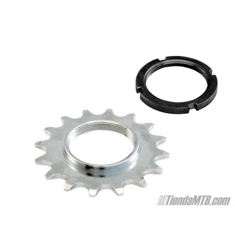 Fixed threaded sprocket multiple sizes