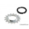 Fixed threaded sprocket multiple sizes