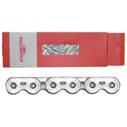 Chain Sunrace 1V silver FIXED/BMX/TRACK 1/2" X 1/8"