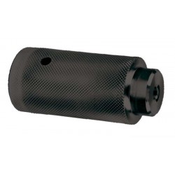 Black steel pegs for 9.5mm axle (3/8")