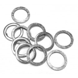 10 Arandelas de aluminio 6mm u 8mm