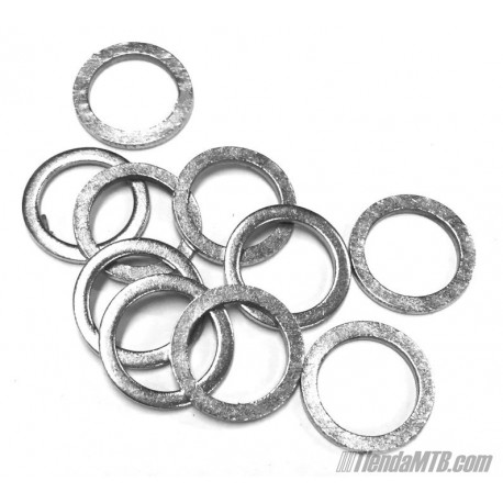 10 luminium washers 6mm or 8mm