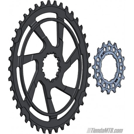 Miche 42T sprocket for Shimano and SRAM 10s