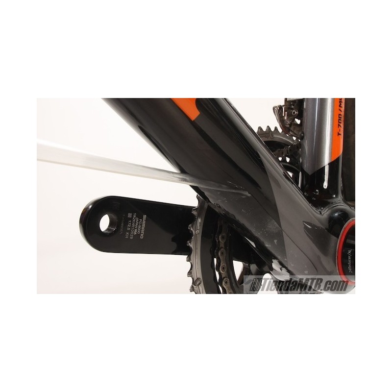 Shelter bike frame protection transparent self adhesive 