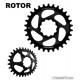 MTB ROTOR spiderless chainring Leonardi Factory Gecko 11s or 12s