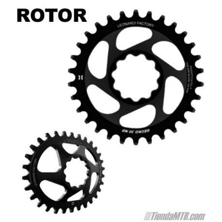 MTB ROTOR spiderless chainring Leonardi Factory Gecko 11s or 12s