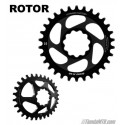 MTB ROTOR spiderless chainring Leonardi Factory Gecko 11s or 12s