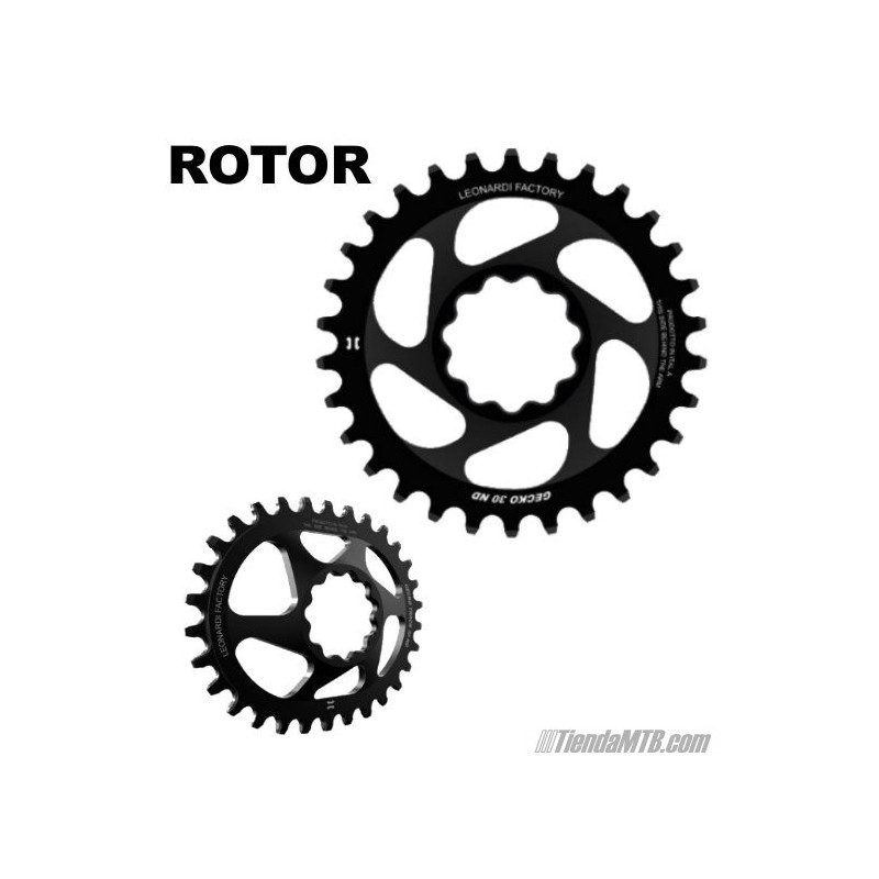 Plato para ROTOR Leonardi Gecko Direct Mount 11v y 12v Redondo u