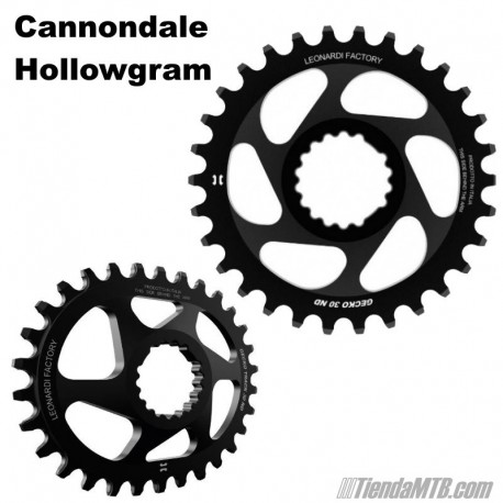 MTB Cannondale Hollowgram spiderless chainring Leonardi Factory Gecko 11s or 12s