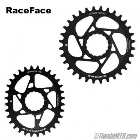 MTB RaceFace spiderless chainring Leonardi Factory Gecko 11s or 12s