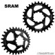 MTB spiderless chainring for Leonardi Gecko for SRAM 11spd 12spd Eagle Round or Oval