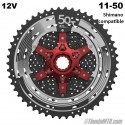 Cassette 11-50T 12 velocidades Sunrace MZ90