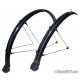 Mudguard set silver or black