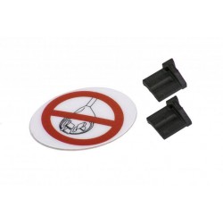 Charging socket blanking plug kit for Bosch