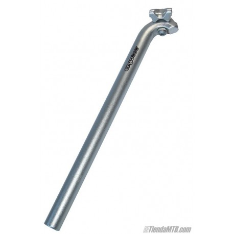 Ergotec seatpost 31,6mm 400mm silver