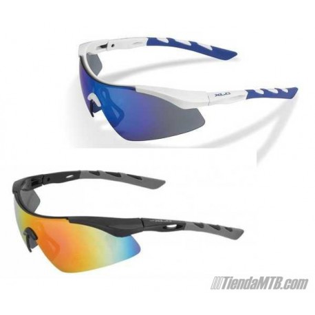 XLC Komodo mirror sunglasses with 3 lenses