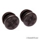 Bicycle handlebar color end plugs