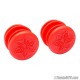 Bicycle handlebar color end plugs