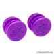 Bicycle handlebar color end plugs