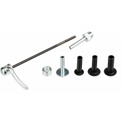 Set de adaptadores para eje pasante de 10mm o 12mm para rodillos