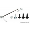 Set de adaptadores para eje pasante de 10mm o 12mm para rodillos