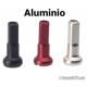 8 Aluminium spoke nipples red, silver or black