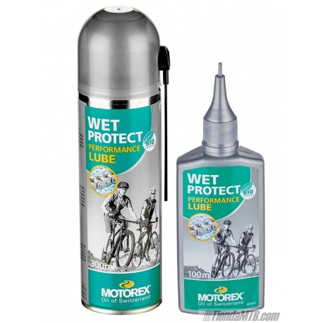 Motorex Wet Protect aceite para cadena mal tiempo
